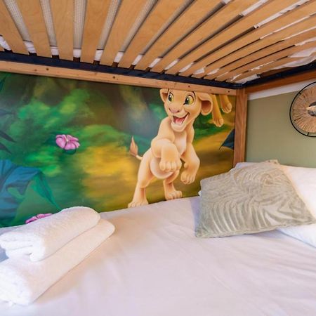 Jungle Duplex With Pool 5 Min Disneyland 세리스 외부 사진