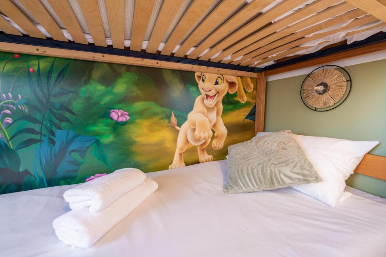 Jungle Duplex With Pool 5 Min Disneyland 세리스 외부 사진